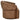 Lounge Stuhl Marina brown blockweave swivel fire retardant
