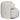 Lounge Stuhl Talley cream tweed swivel