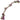 Nobby Knotenseil bunt 250g, 4 Knoten