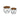 Vasagle Beistelltisch, 2er Set,Holz, Metall