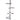 MSV Duschregal Teleskopstange 145-250 cm