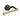 MSV WC-Rollenhalter Schwarz-Nature, matt