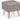 relaxdays Sitzhocker Kunstleder Hellgrau