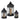 relaxdays Laterne 3er Set Oriental