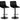 House Nordic Barstuhl Middelfart black 2Set