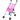 Puppenbuggy Sim princess pink