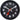 NeXtime Wanduhr Station Schwarz