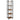 Vasagle Regal, 5 Ebenen, Holz, Metall