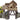 Nobby Aqua Orn. Holzhaus mit Pflanzen