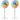 relaxdays Windrad Regenbogen 2er Set