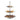 relaxdays Etagere 3-Stufen rund