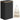 Songmics Wäschekorb Schwarz-Nature, 90 L
