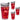 relaxdays Trinkgläser-Set Flamingo 450ml