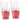 relaxdays Trinkgläser-Set Vintage 300ml