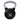 KOOR Kettlebell 16 kg schwarz