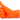 Kerze Candle Hand Thums up, Neon Orange