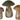 Boltze Pilze Putu 3er Set