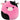 Squishmallows Kuh 30cm schwarz-pink