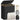 Songmics Wäschekorb Schwarz, 150 L,3 Fächer