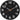 NexTime Wanduhr Classy Round Schwarz