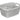Rotho Wäschekorb Flowers 25 Liter cool grey - 515324