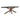 Esstisch Blackbone brass Oval 230 (Black rustic)