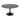Esstisch Blax 140Ø (Black)