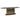 Esstisch Ironville oval 235 (Black/gold)