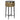 Beistelltisch Ironville (Gold)