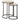 Avalon Beistelltisch Set von 2 (Bronze)