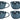 Leonardo Tasse Matera 290ml Blau 4er Set