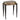 Beistelltisch Declan (Black/gold)