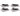 Bitz Tischset schwarz/grau 4er Set - 856722