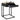Beistelltisch Davos black