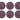 Bitz Speiseteller 21cm schwarz/violett - 869849