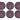 Bitz Speiseteller 27cm schwarz/violett - 869852