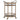 Servierwagen Hendricks Messing (Brushed Gold)