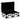 Aufbewahrungsbox Silas black/white large