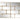 Spiegel Birche mit 16 Spiegel (Gold)