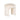 Hocker Fargo  white chenille (Bergen 900 white chenille)