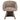 Esszimmerstuhl Quiriro mocca linear swivel