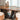 Esstisch Windsor walnut 230 brass base