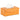Dekoratives Objekt Molly orange tissue box