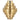 Vase Akelei gold (Gold)