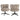 Drehsessel Alexis brown omara (Brown omara)