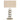 Tischlampe Lenore inkl. Lampenschirm (Gold)