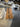 Zurich Esstisch aus Nussbaum & Epoxidharz 230x100 cm Matrix Tischgestell